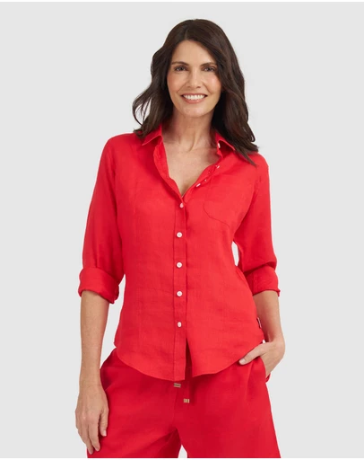 CAMIXA - Lina Linen Shirt