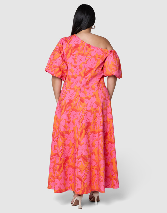 Pink Dusk by Curve Project - Bewitching Maxi Dress