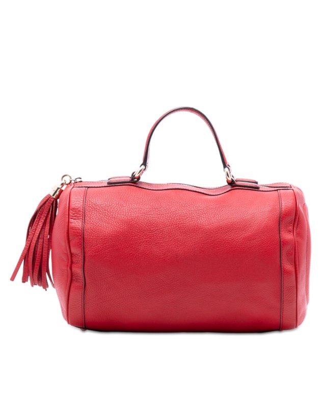 Pre-Loved by Azura Reborn - Pre-Loved Medium Pebbled Calfskin Soho Boston Bag
