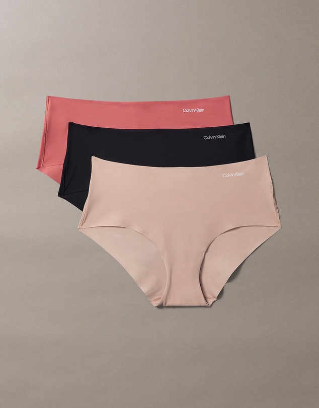 Calvin Klein - 3-Pack Invisibles Micro Hipster Briefs