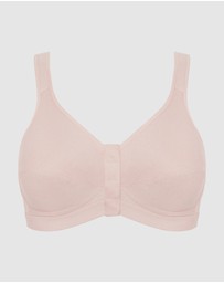 Royce Lingerie - Comfi Cotton Wirefree Press Stud Front Open Bra
