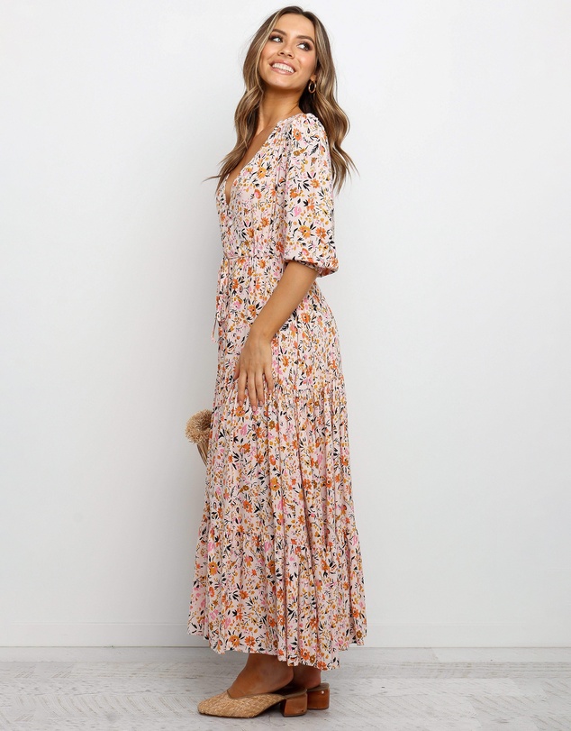 Petal & Pup - Kelda Dress - Beige