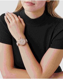 Michael Kors - Parker Rose Gold Tone Chronograph Watch