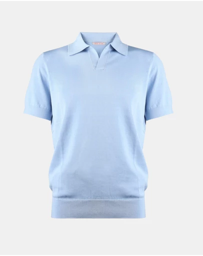 Henry Bucks - MCKINNON & CO Silk Cotton Polo