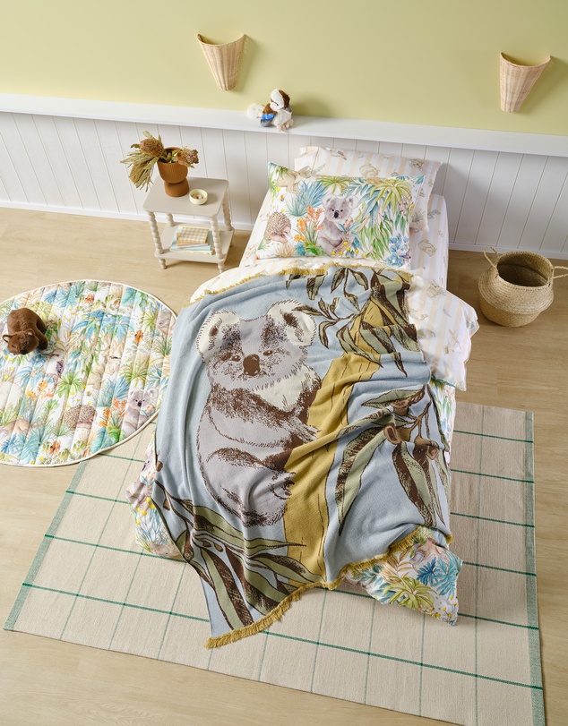 Linen House Kids - Kevin Koala Blanket