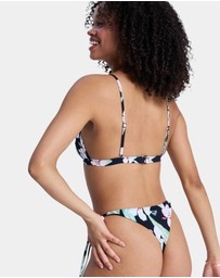Roxy - Womens Printed Essentials Fixed Tri Bikini Top