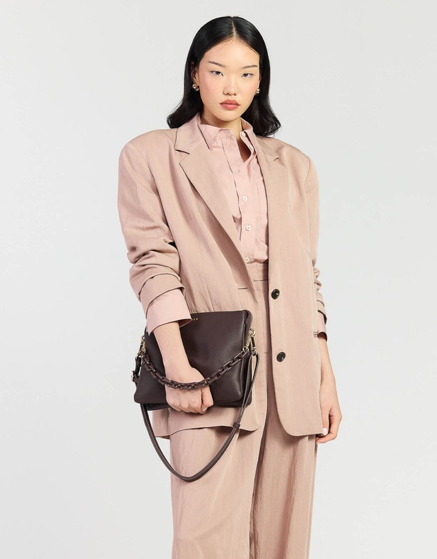 SABEN - Matilda Crossbody Cacao + Tonal Chain