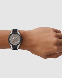 Armani Exchange - Two Tone Chronograph Watch