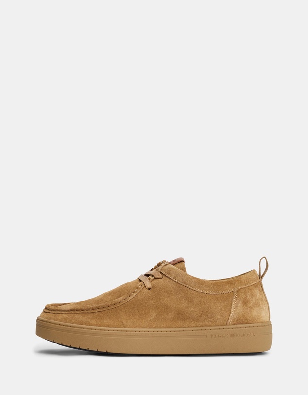 Tommy Hilfiger - Modern Light Suede Moc Toe Shoes - Men's
