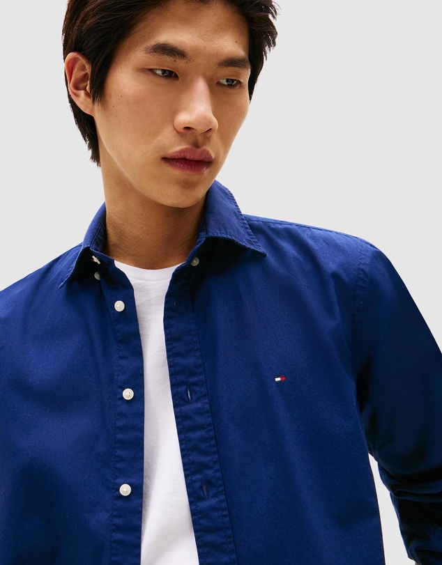 Tommy Hilfiger - TH Flex Regular Fit Poplin Shirt