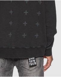 Ksubi - Electric Biggie Hoodie Old Black