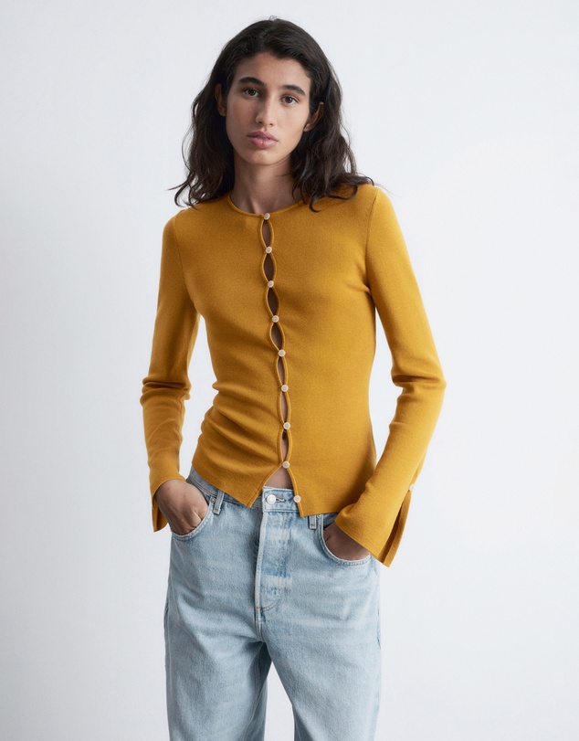 & Other Stories - Fitted Wool Cardigan