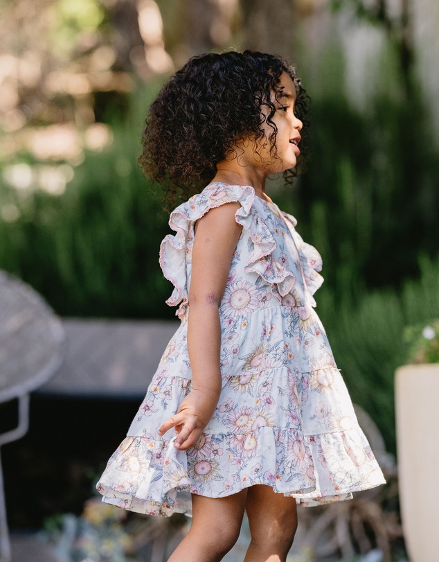 Bebe by Minihaha - Abby Print Tiered Dress