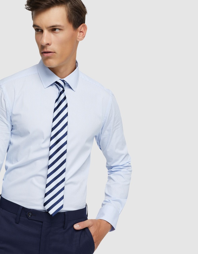 Oxford - Beckton Cotton Striped Shirt