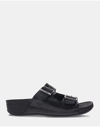 Mia Vita - Flynn Slide - Black