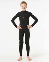 Rip Curl - Kids Dawn Patrol 4/3 Chest Zip Steamer