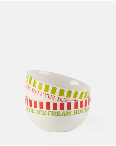 HOTTIE - Jollie 2-Piece Ice Cream Bowl Set