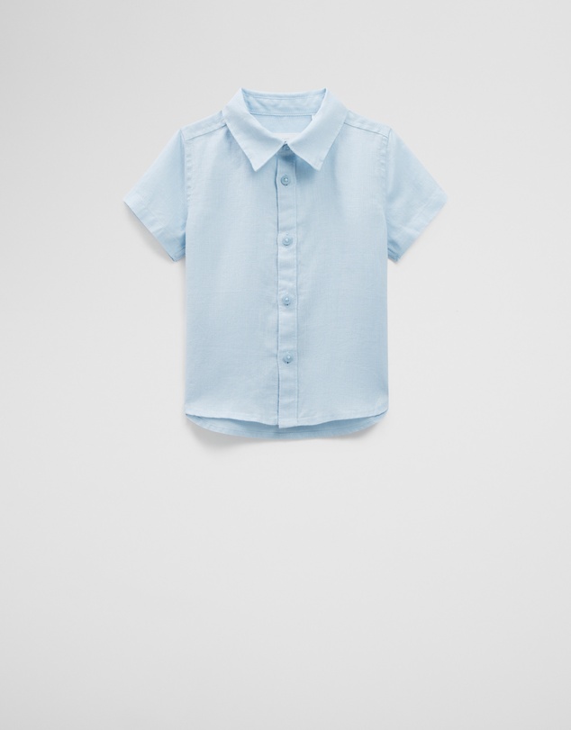 Country Road - Organically Grown Short Sleeve Linen Shirt