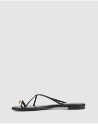 Siren - Mikki Flat Strappy Sandals