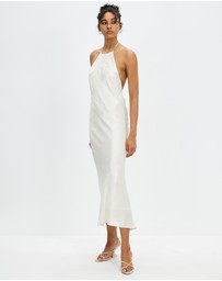 Third Form - Crush Bias Halter Dress
