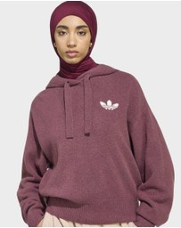 adidas Originals - ESSENTIALS KNIT HOODIE Womens