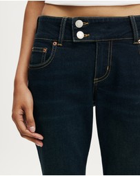 Cotton On - Petite Mid Rise Bootcut Jean