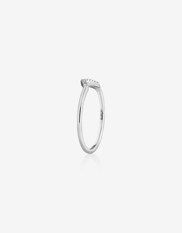 Michael Hill - Arrow Ring with Diamonds in Sterling Silver