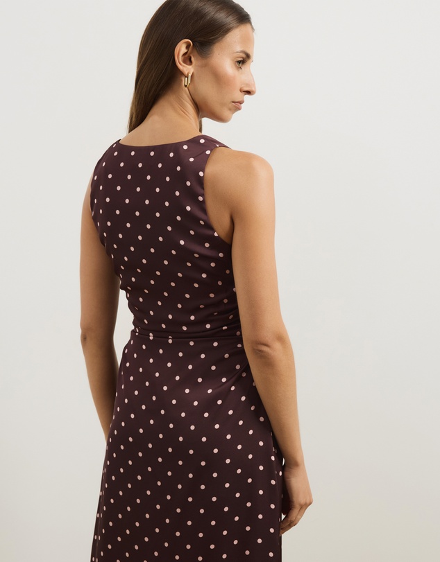 Atmos&Here - Lowen Satin Midi Dress