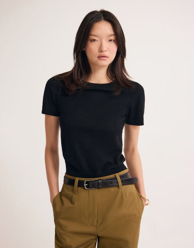 Oxford - Grace Short Sleeve Merino Knit