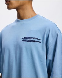 Scotch & Soda - Loose-Fit Artwork T-Shirt