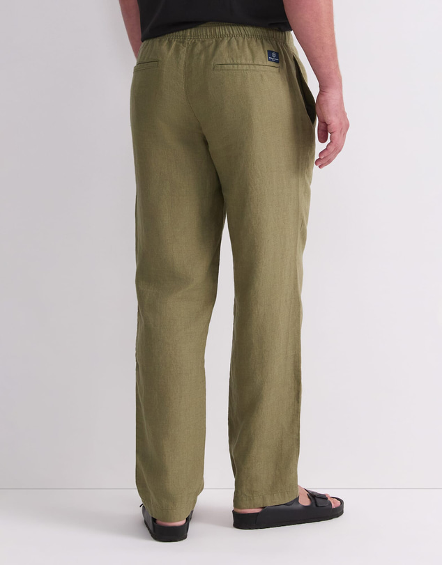 Sportscraft - Caffery Yarn Dyed Linen Pant