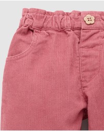 Purebaby - Corduroy Pull On Pants -Kids-Babies