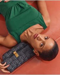 Oroton - Etta Medium Clutch Texture