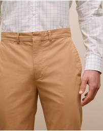 Trenery - Tailored Cuff Detail Pant in Camel