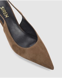 Siren - Daphne Slingback Heels