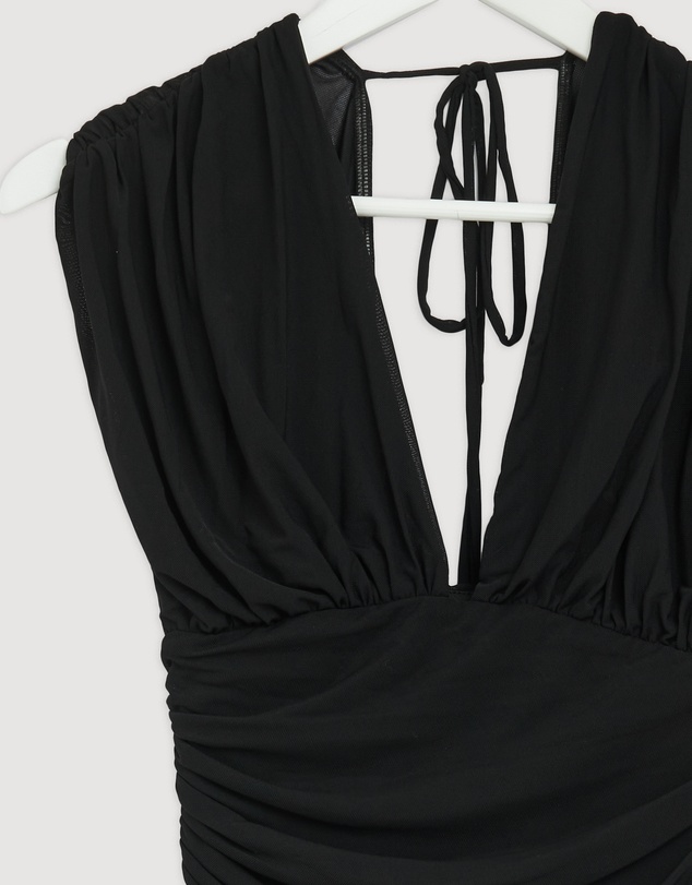 Revibe - Repaired CHANCERY Josie Mesh Maxi Dress - AU 10