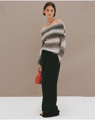 Grey & Cream Ombre