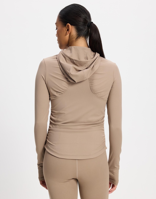 adidas by Stella McCartney - aSMC Studio Ruched Long Sleeve Top