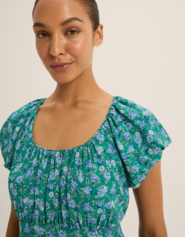 Review - Diana Floral Midi Dress