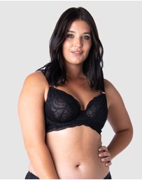 Hotmilk Maternity Lingerie - Heroine Plunge Nursing Bra - Flexiwire