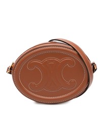 Pre-Loved by Azura Reborn - Pre-Loved Small Calfskin Cuir Triomphe Oval Crossbody