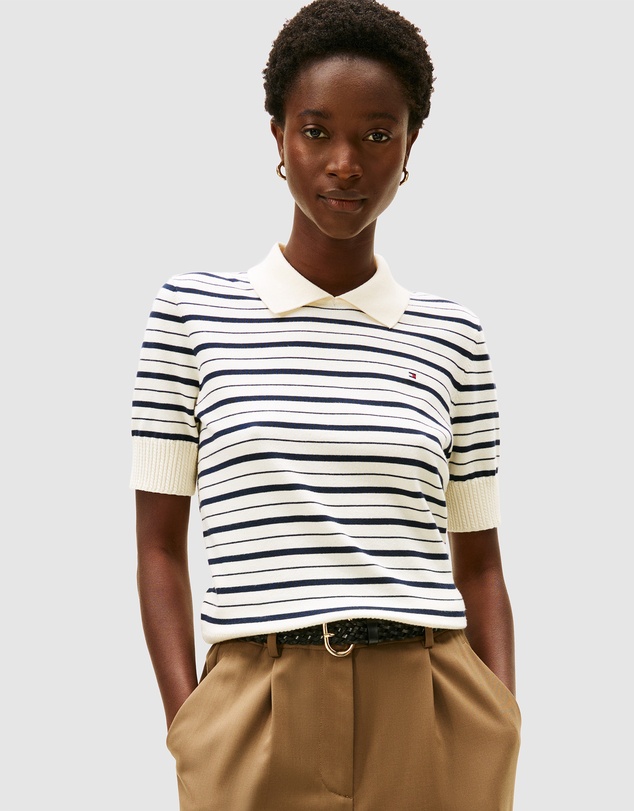 Tommy Hilfiger - Short Sleeve Polo Sweater