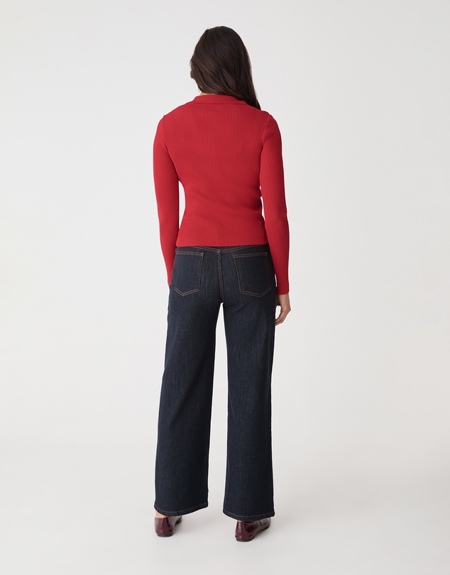 Forcast - Bristol Collared Rib Cardigan