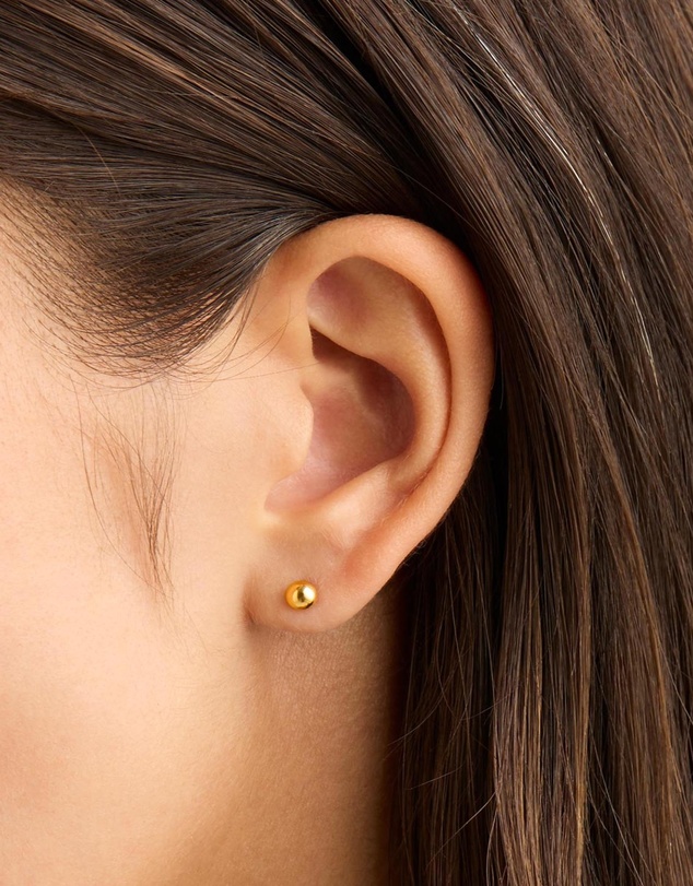 By Charlotte - Gold Sun Chaser Earrings