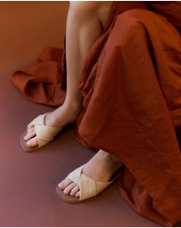 Verali - Sage Casual Slides