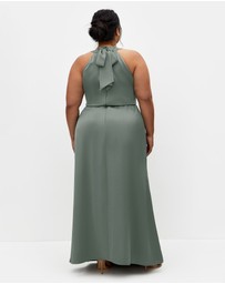 City Chic - Celina Halter Maxi Dress