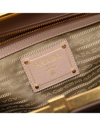 Pre-Loved by Azura Reborn - Pre-Loved Saffiano Lux Double Zip Frame Tote