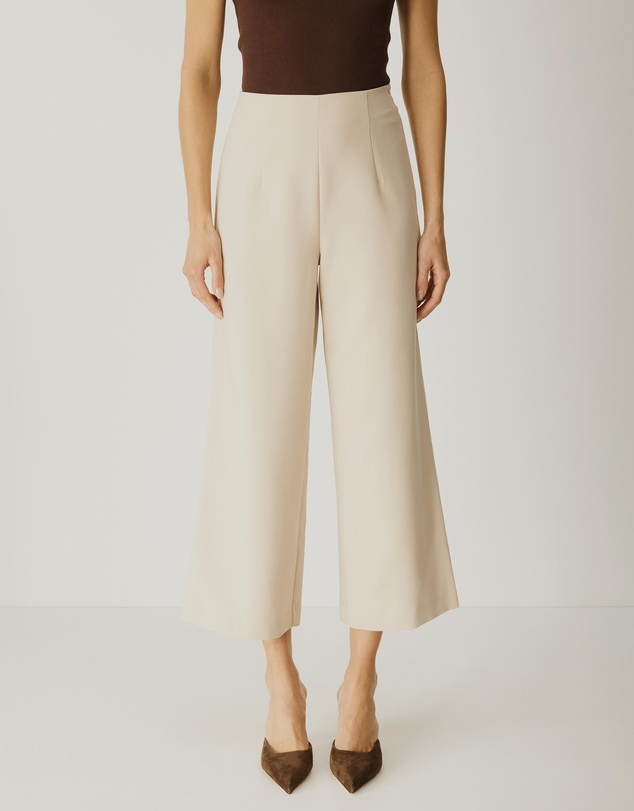 Atmos&Here - Eloise Crop Wide Leg Pants