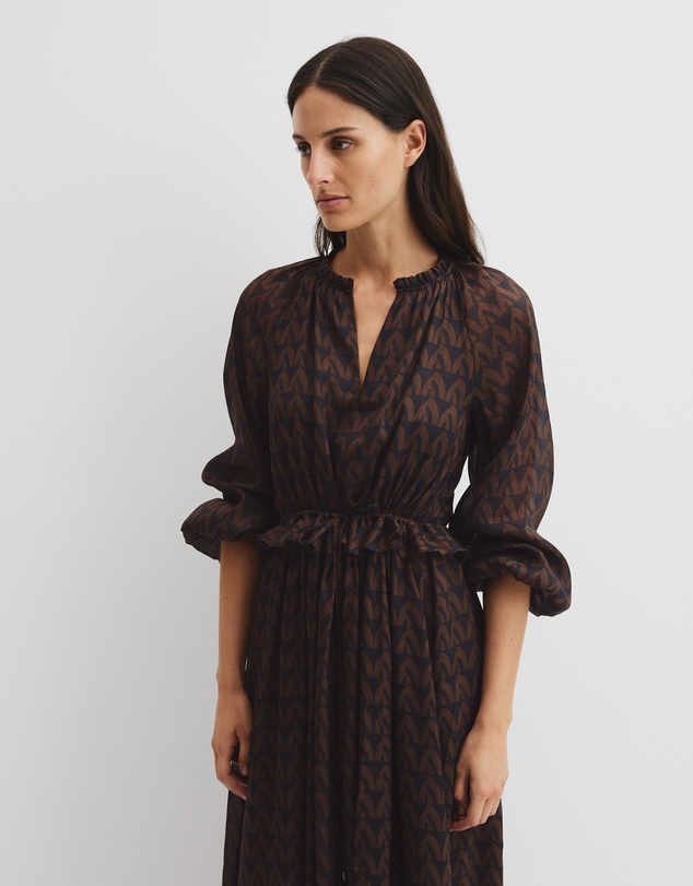 Country Road - Print Midi Dress