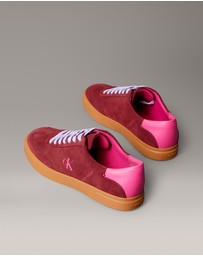 Calvin Klein - Suede Signature Logo Trainers